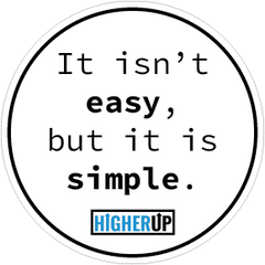 HigherUp Wellness Sticker